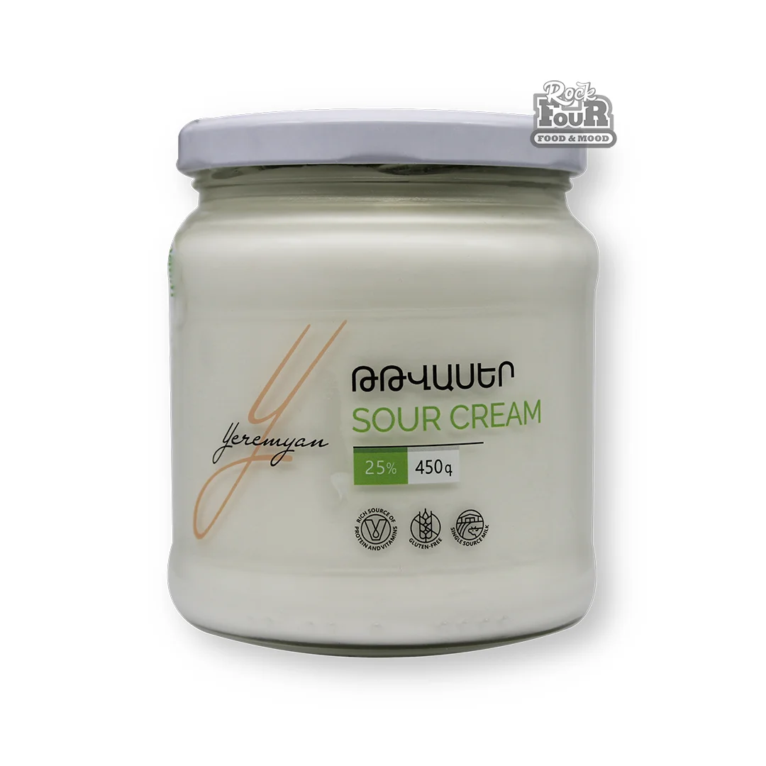 Sour cream "Yeremyan Products" 25% 450g